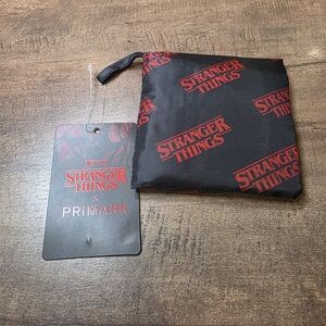 Primark Black and Red Stranger Things Packable Tote